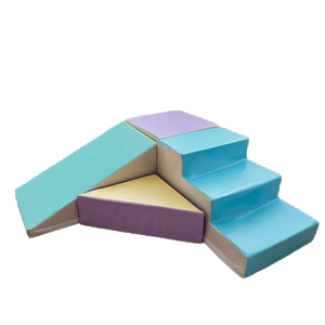 Soft Play Climb and play corner pastel 4 pieces
