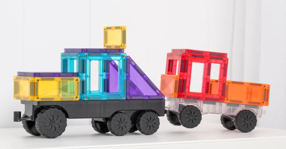 Connectix Magna tiles bright transport pack 50  pieces