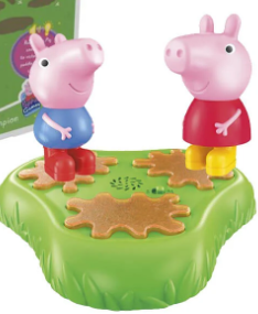 Peppa and George Muddy Puddles interactive game
