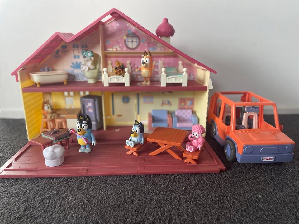 Bluey house and accessories