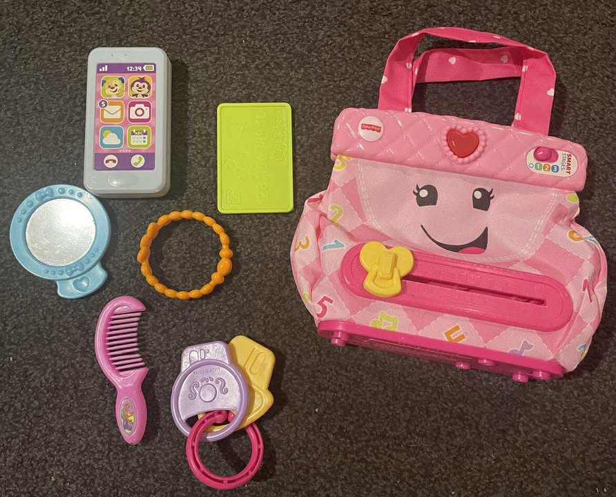 Fisher Price Talking Purse and accessories