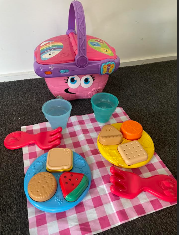 Leap Frog Shapes and Sharing Picnic Basket
