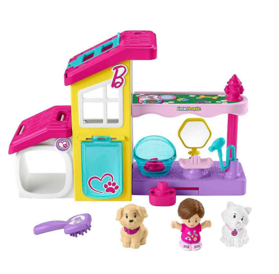 Fisher Price Little People Barbie play and care set