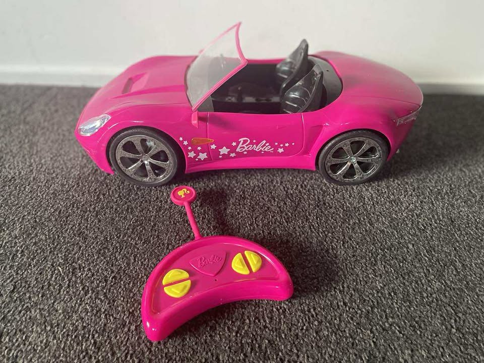 Remote Control Barbie Car